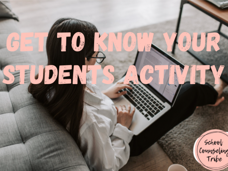 Get to Know Your Students Activity